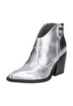 Кожаные ботильоны NeroGiardini, серебряный - фото