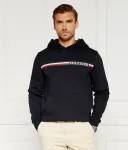 Толстовка с полосками на груди Regular fit Tommy Hilfiger, синий - фото 3