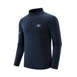 Футболка унисекс Mizuno, темно-синий - фото