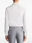 Рубашка с вышитым логотипом ETRO, белый - фото 3