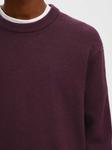 SELECTED Свитер в винном красном - фото 6