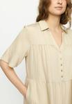 Платье-рубашка SRCHLOE Soft Rebels, бежевый - фото 3