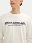 Лонгслив regular fit 1043888 Tom Tailor Denim, белый - фото 4