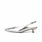 Туфли на высоком каблуке для женщин SHOEMAKER QUEEN, Silver - фото