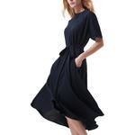 Женское платье с коротким рукавом LACOSTE, синий - фото 6