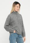 Джемпер JDY JDYMALONE ROLL NECK, Medium Grey Melange/Mottled Grey - фото 4