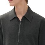 Свитер мужской Cashmere HERMES, серый - фото 3