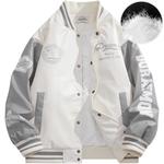 Бейсбольная куртка унисекс Doraemon, черная (с отворотами) - фото 6