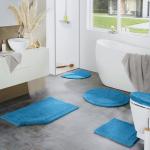 Коврик для ванной Erwin Müller Duschvorlage halbrund Stuttgart, синий - фото 3