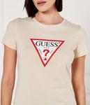 Футболка GUESS Regular Fit, кремовый - фото 4
