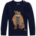 Детский свитер Polo Ralph Lauren, синий - фото