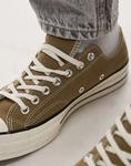 Кеды Converse Chuck 70s Ox цвета хаки - фото 3