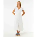 Платье Rip Curl Premium Surf short sleeve midi, белый - фото 6