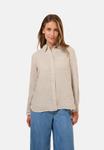 Блузка на пуговицах Cecil, бежевый - фото