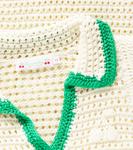 Хлопковый свитер Elanita Bonpoint, Vert - фото 3