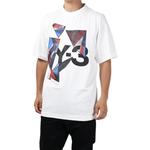 Футболка с принтом логотипа Y-3, белый - фото 6