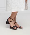 Босоножки Michael Kors на каблуке, черный - фото 2