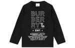 Детская толстовка Burberry, цвет Black - фото