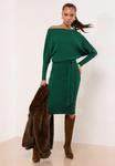Платье Lipsy Jumper dress, Dark Green - фото 2