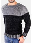 Пуловер RESLAD Strickpullover Two-Tone, черный - фото 4