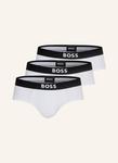 3 пары трусов один Boss, белый - фото