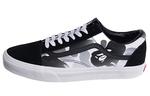 Кроссовки A Bathing Ape X Vans Old Skool Skateboard Shoes Unisex Low-Top Black White - фото