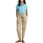 Футболка поло женская синяя Polo Ralph Lauren - фото 3