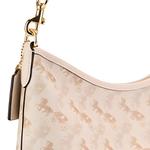 COACH Сумка через плечо из холста с кожаными вставками - фото 5