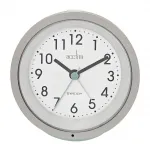 Великобритания Acctim будильник, серебро - фото