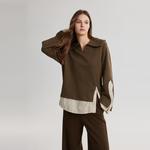 ELLE Свитшот Women's Dark Brown - фото 5