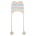 LINING Детская шапка из полиэстера бежевая, Ecru - фото