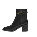 MICHAEL KORS Женские ботинки карсон на шнуровке черные - фото