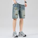 Джинсовые шорты унисекс Maserati, белый - фото 8