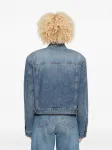 Джинсовая куртка на пуговицах Haikure, синий - фото 4