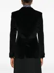 Бархатный пиджак на пуговицах TAGLIATORE, черный - фото 4