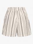 Шорты Josine Jacquard в полоску ICHI, Birch/Black - фото 6
