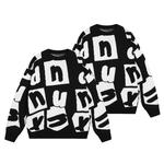 Dnnnnx Свитер унисекс, Серый - фото 19