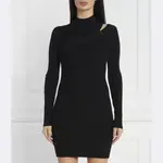 Платье с разрезом Hugo, черный - фото