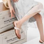 Пляжные сандалии Old Meow 2 см Женские Белые - фото 7