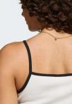 Adidas Originals Топ 'SLIM MINI RIB TANK' в цвете Off White - фото 5