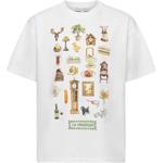 Футболка Diorama Printed JW Anderson белая - фото 2