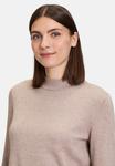 Джемпер BASIC-MIT STEHKRAGEN Betty Barclay, бежевый - фото 4