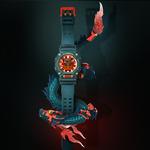 CASIO Часы Men Liquid Crystal/Analog Dual Display Series Orange Watch, Special Box - фото 4