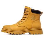 Мужские ботинки Cahhrrn X Martin Boot Men Beige Laorentou - фото 9