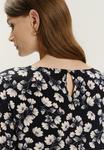Блуза Greenpoint Blouse, Print/Dark Blue - фото 5
