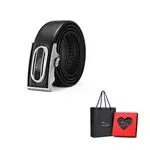 JAGUAR Кожаный ремень мужской, Black - фото