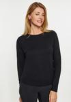 Базовый свитер usha BLACK LABEL Sweater, черный - фото 2