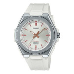 Часы CASIO Quartz Waterproof White Analog, белый - фото