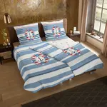 Пододеяльник Pure 155x220 + 1* 80x80 см - морской с буем Muller Textil - фото 3