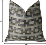 Plutus Brands Подушка Plutus Foursquare ручной работы Multicolored - фото 4